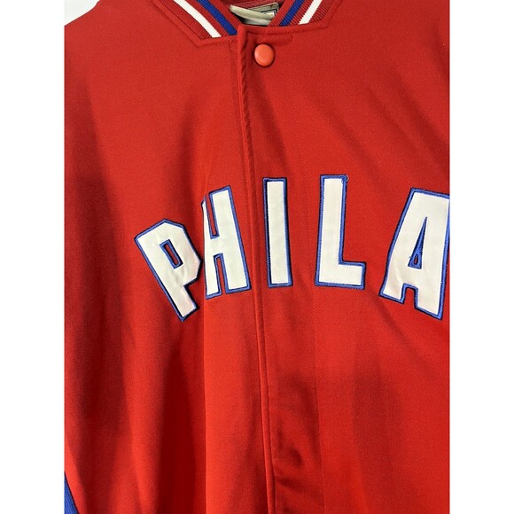 Vintage Mitchell & Ness Hardwood Classics 76ers Allen Iverson Warm Up Jacket XL - Picture 9 of 13